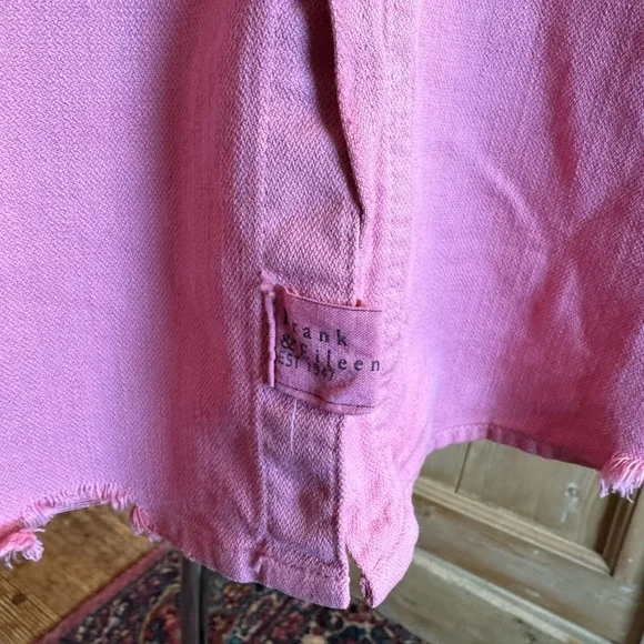 Frank and Eileen Sunset (pink/orange) Large Denim Eileen - Picture 3 of 10